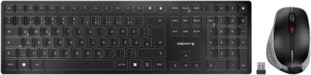 CHERRY DW 9500 Slim schwarz, USB/Bluetooth, DE