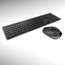 CHERRY DW 9500 Slim schwarz, USB/Bluetooth, DE