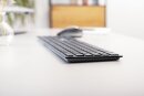 CHERRY DW 9500 Slim schwarz, USB/Bluetooth, DE