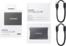 Samsung Portable SSD T7 grau 1TB, USB-C 3.1
