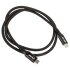 Inline Thunderbolt 4 Kabel, 100W, schwarz, sleeved, 1m