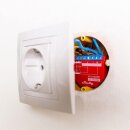 Shelly Plus 1PM, WLAN-Funkschalter mit Strommesssensor, 1-Kanal, Unterputz, Schaltaktor