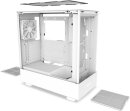 NZXT H5 Flow, weiß, Glasfenster