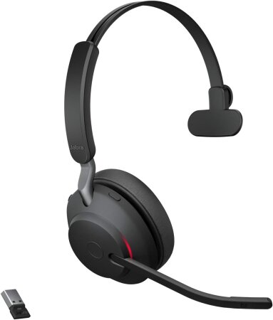 Jabra Evolve2 65 Mono UC + Link 380a, schwarz