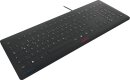 CHERRY Stream Protect Keyboard schwarz, USB, DE