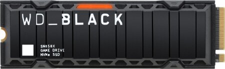 WD Black SN850X NVMe SSD 2TB, M.2, Kühlkörper
