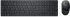 Dell KM5221W Pro Wireless Keyboard and Mouse, schwarz, USB, DE