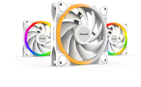 be quiet! LIGHT WINGS 120mm PWM high-speed Triple-Pack, weiß