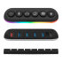 Streamplify HUB DECK 5, 4x USB 3.0, 1x USB 2.0, RGB, 12V