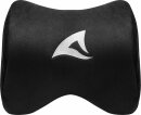 Sharkoon Skiller SHC10 Headrest Cushion, Memory-Schaumstoff Kopf- und Nackenkissen, schwarz