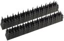 Taubenabwehr Spikes 10er Set Kunststoff, 400x42x36mm, schwarz