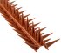Taubenabwehr Spikes 10er Set Kunststoff, 400x42x36mm, ziegelrot