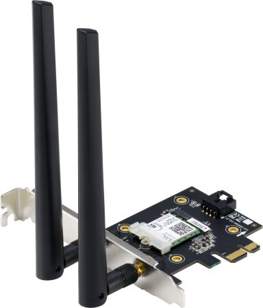 ASUS PCE-AX3000 BT5.0 bulk, 2.4GHz/5GHz WLAN, Bluetooth 5.0, PCIe x1