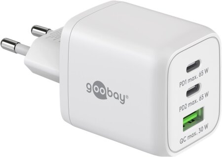 Goobay Ladeadapter 230V > Multiport PD Nano 65W weiß