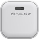 Goobay Ladeadapter 230V > USB-C PD Nano 45W weiß