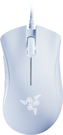 Razer DeathAdder Essential White Edition, weiß, USB