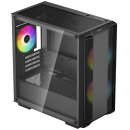 DeepCool CC360 ARGB schwarz, Glasfenster