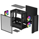DeepCool CC360 ARGB schwarz, Glasfenster
