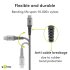 Goobay Kabel USB-C > USB-C Textil grau, 0.5m