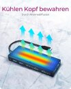 ICY BOX 9-in-1 USB4 DockingStation mit zweifacher Videoausgabe
