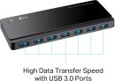 TP-Link USB-Hub, 7x USB-A 3.0 + 2x USB-A Ladeanschlüsse