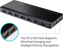 TP-Link USB-Hub, 7x USB-A 3.0 + 2x USB-A Ladeanschlüsse