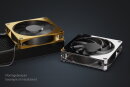 Alphacool Apex Stealth Metall Lüfter 2000rpm Chrome (120x120x25mm)