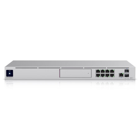 Ubiquiti UniFi Dream Machine Pro, UniFi Cloud Gateway, Rackmount Gigabit Managed NVR Switch, 9x RJ-45, 2x SFP+