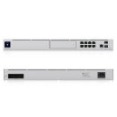 Ubiquiti UniFi Dream Machine Pro, UniFi Cloud Gateway, Rackmount Gigabit Managed NVR Switch, 9x RJ-45, 2x SFP+