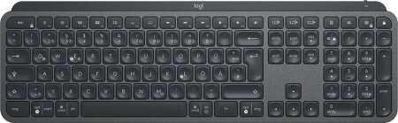 Logitech MX Keys for Business, schwarz, Logi Bolt, USB/Bluetooth, DE