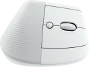 Logitech Lift Right for Mac Vertical Ergonomic Mouse, Off-White, Logi Bolt, USB/Bluetooth