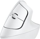 Logitech Lift Right for Mac Vertical Ergonomic Mouse, Off-White, Logi Bolt, USB/Bluetooth