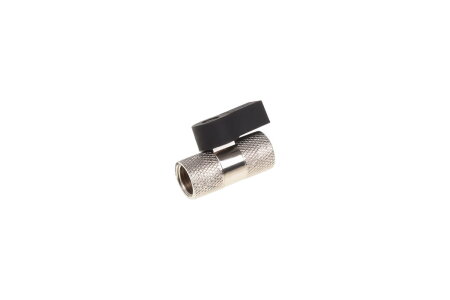 Alphacool 2 Wege Kugelhahn G1/4 - Chrome
