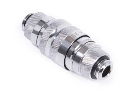 Alphacool Eiszapfen Schnellverschlusskupplungsset G1/4 AG - Chrome
