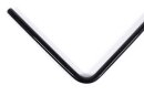 Alphacool HardTube 13mm OD 90° Messing 20/40cm Deep Black