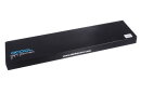Alphacool HardTube 13mm OD 90° Messing 10/50cm Deep Black