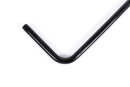 Alphacool HardTube 13mm OD 90° Messing 10/30cm Deep Black