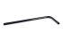 Alphacool HardTube 13mm OD 90° Messing 10/30cm Deep Black