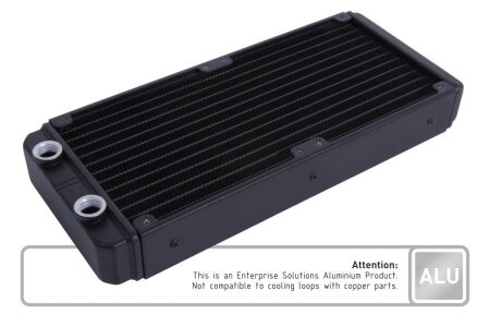 Alphacool ES Aluminium 240 mm T38 - (For Industry only)