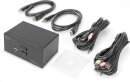 Digitus KVM-Switch, 2-Port, Dual-Display, 4K, DisplayPort, 2-fach KVM-Switch