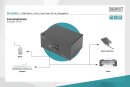Digitus KVM-Switch, 2-Port, Dual-Display, 4K, DisplayPort, 2-fach KVM-Switch