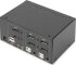 Digitus KVM-Switch, 2-Port, Dual-Display, 4K, DisplayPort, 2-fach KVM-Switch