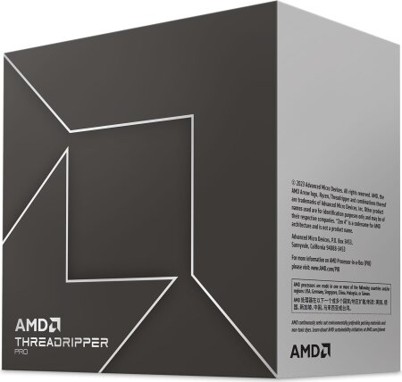 AMD Ryzen Threadripper PRO 7995WX, 96C/192T, 2.50-5.10GHz, boxed ohne Kühler