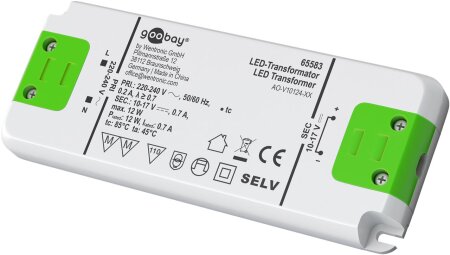 Goobay LED-Konstantstrom-Trafo 700 mA/12 W