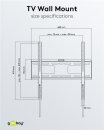 Goobay TV-Wandhalterung Pro FIXED (M)