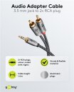 Goobay Kabel 3.5mm Klinke St. > 2x Cinch St., 1 m