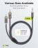 Goobay Kabel 3.5mm Klinke St. > 2x Cinch St., 2 m