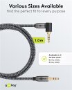 Goobay Kabel 3.5mm Klinke St./St., 90°, 1 m