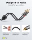 Goobay Kabel Cinch 2-fach, 0,5 m