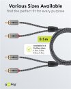 Goobay Kabel Cinch 2-fach, 0,5 m